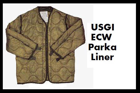 USGI ECW PARKA LINER (LARGE)
